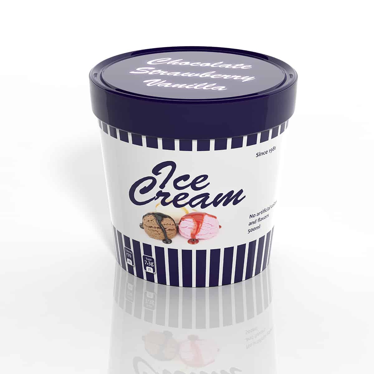 Ice Cream Container