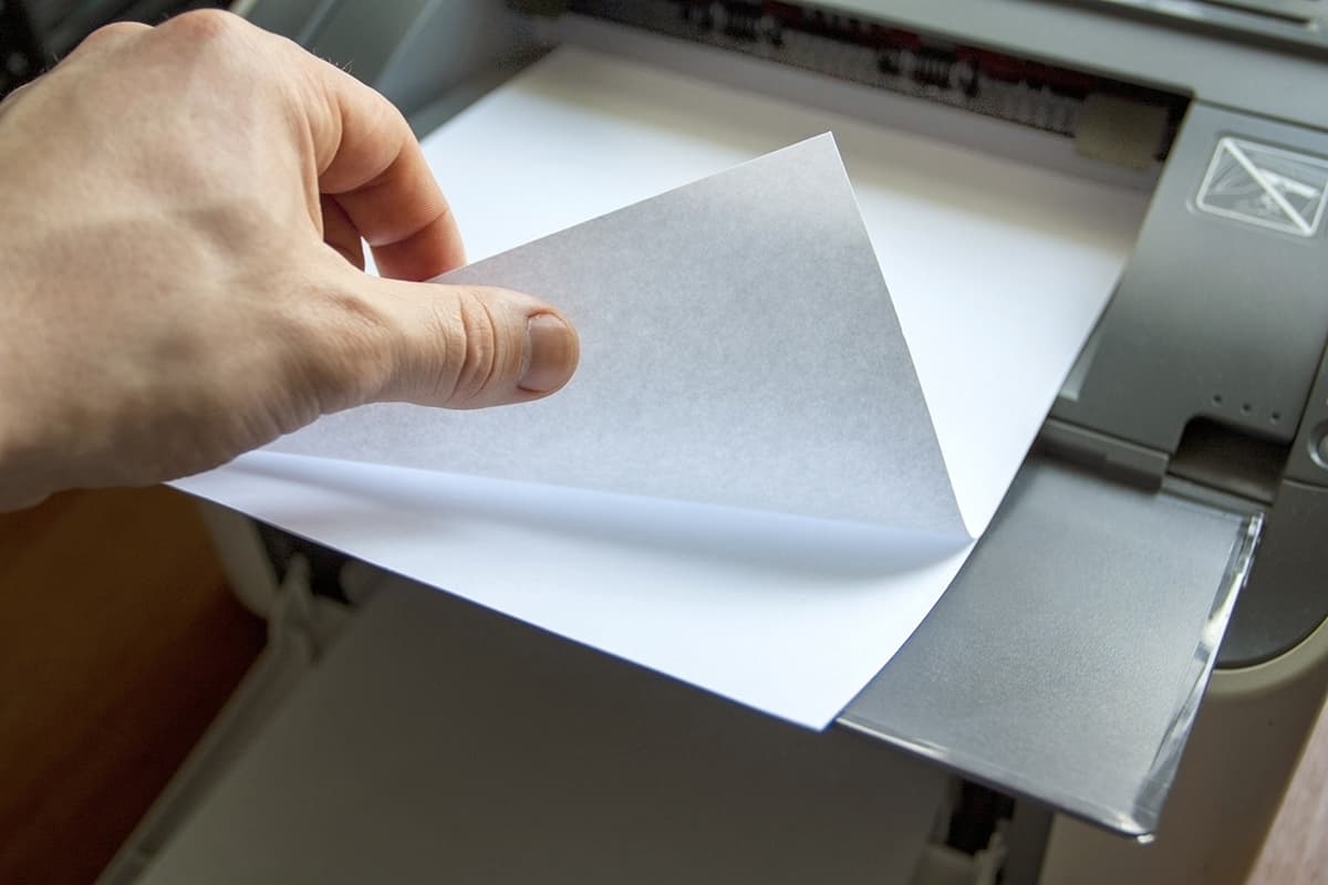 22 Pieces of Printer Paper