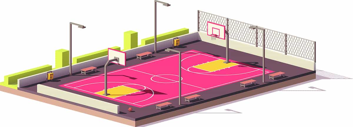 2.3 Basketball Courts