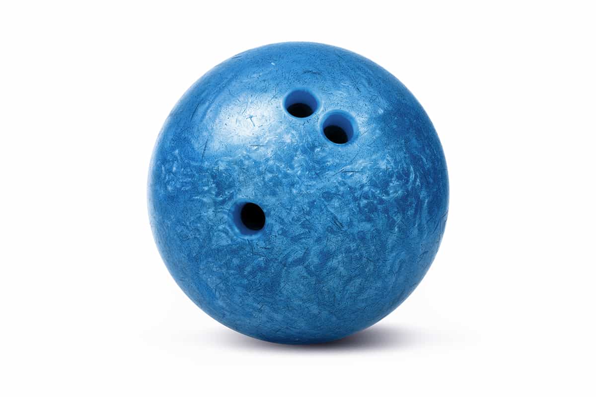 Five Medium Size Bowling Balls