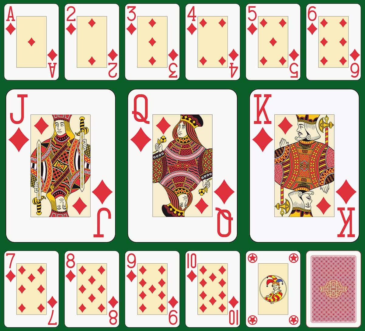 Large Index Playing Cards