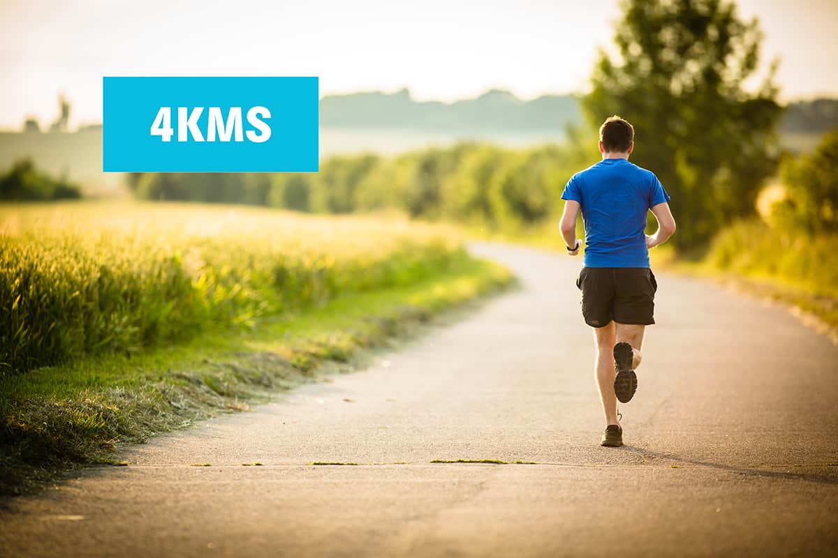 Average Time to Run 4kms