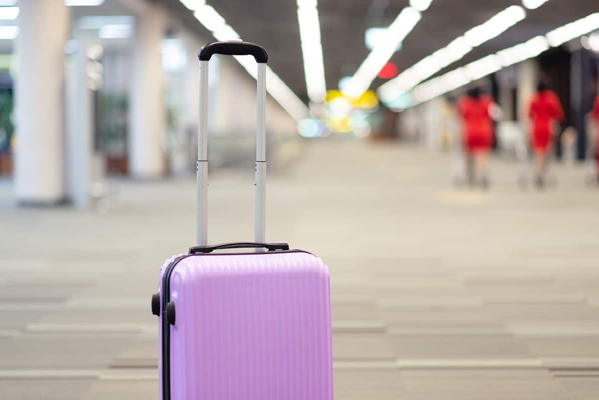 A Medium Suitcase