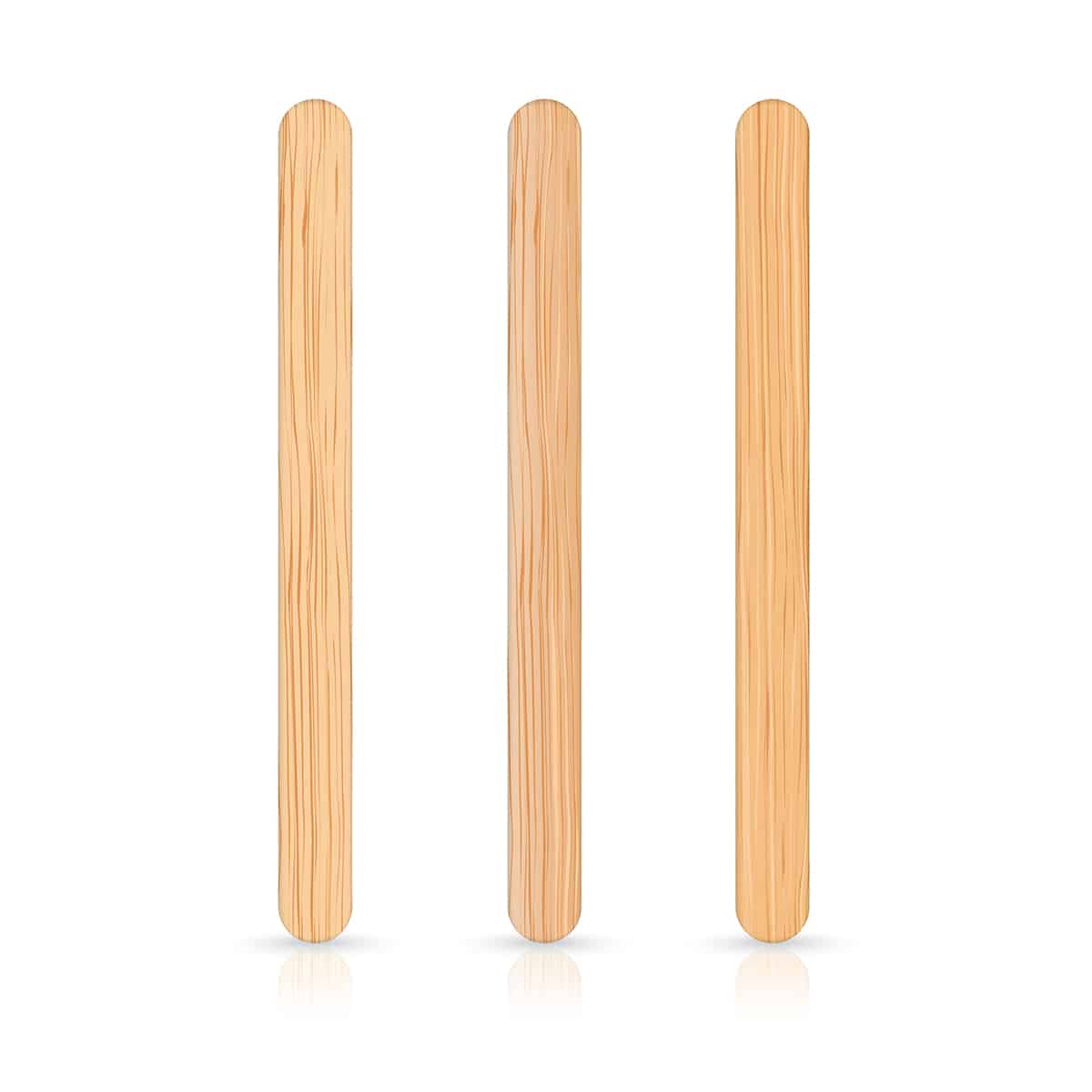 3 Popsicle Sticks