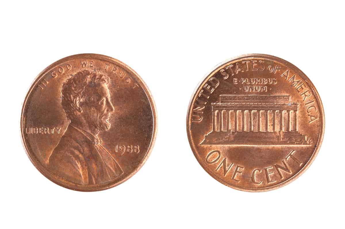 2 pennies
