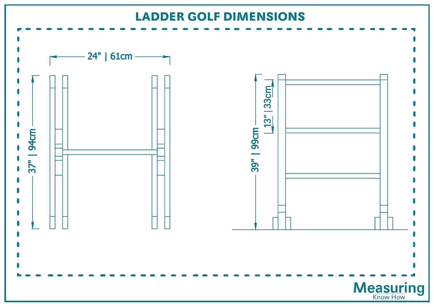 Ladder Golf Dimensions