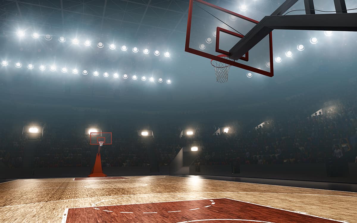 2 Basketball Hoops
