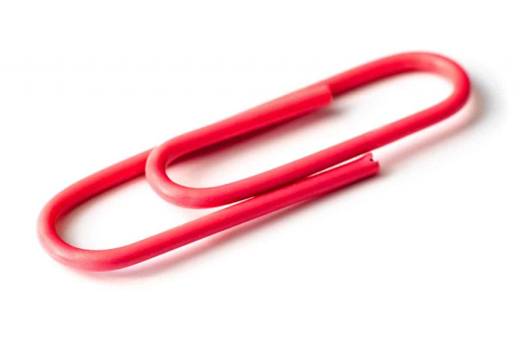 technical term for paper clip