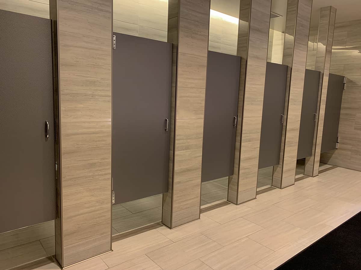 8 Bathroom Stall Panels