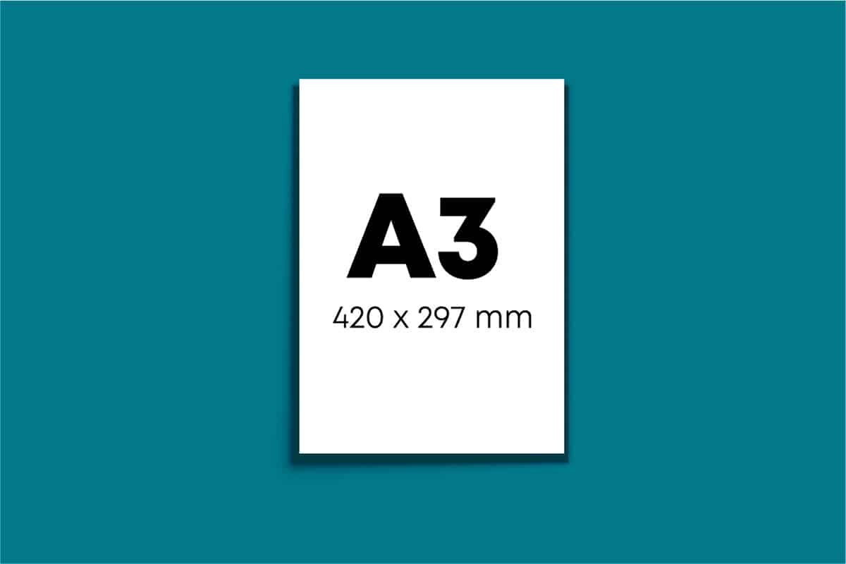 A3 Card Size
