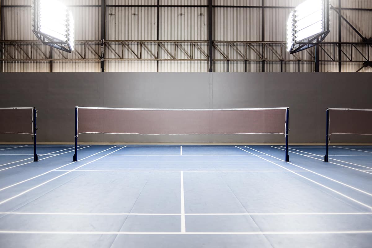 two thirds Badminton Court
