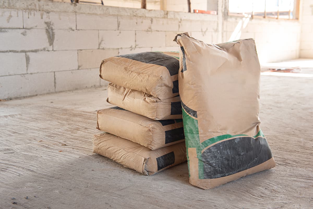 5 40 kilogram Cement Bags