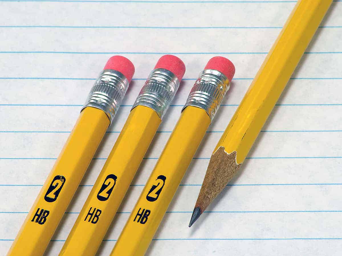 50 No. 2 Pencils