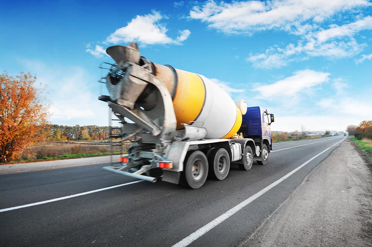How many yards does a concrete truck hold