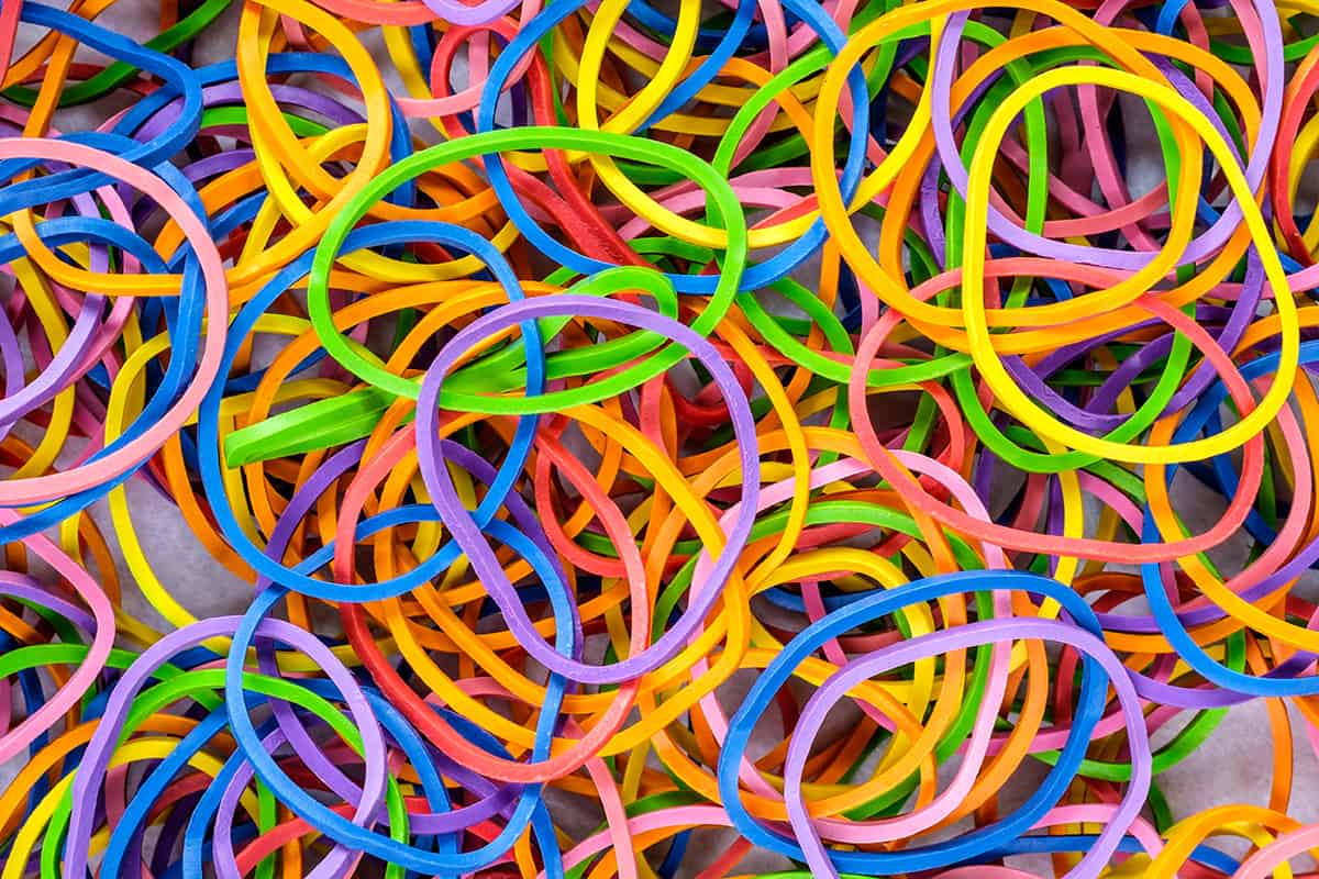 What Are Rubber Bands Made of?
