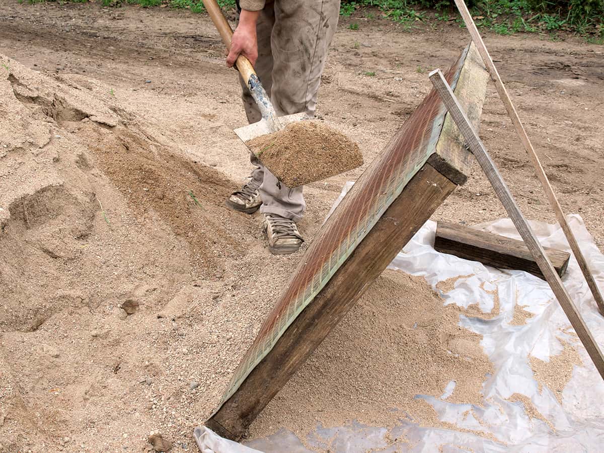 How to Sift Sand