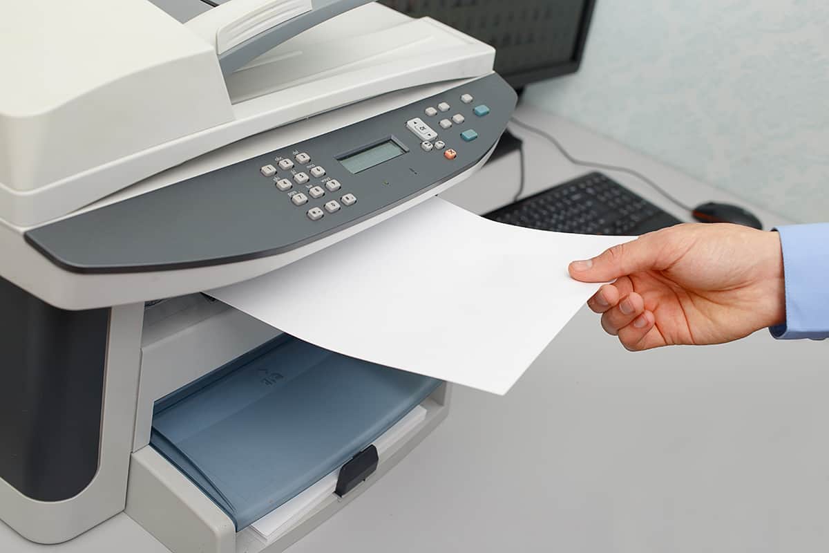 Standard printer paper thickness