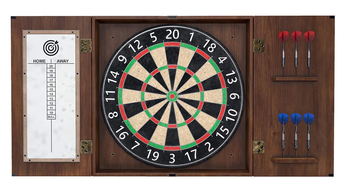 What Is a Dartboard Cabinet