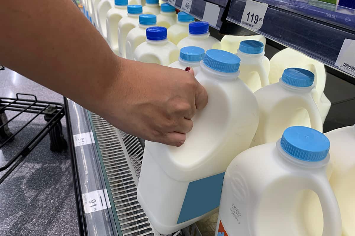 Why Do Milk Gallons Have Different Lid Colors