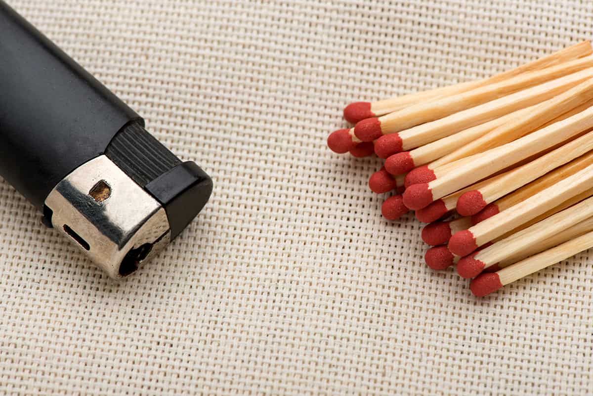 Matches vs. Lighters