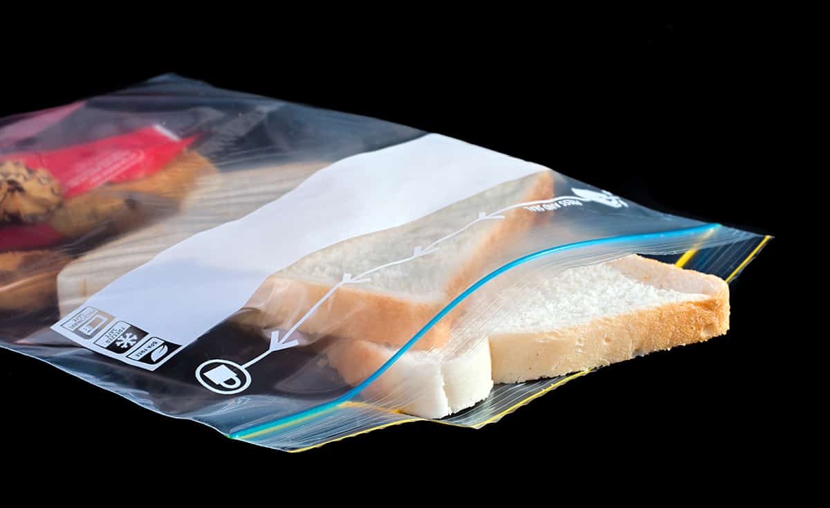 Ziploc Sandwich Bag Size