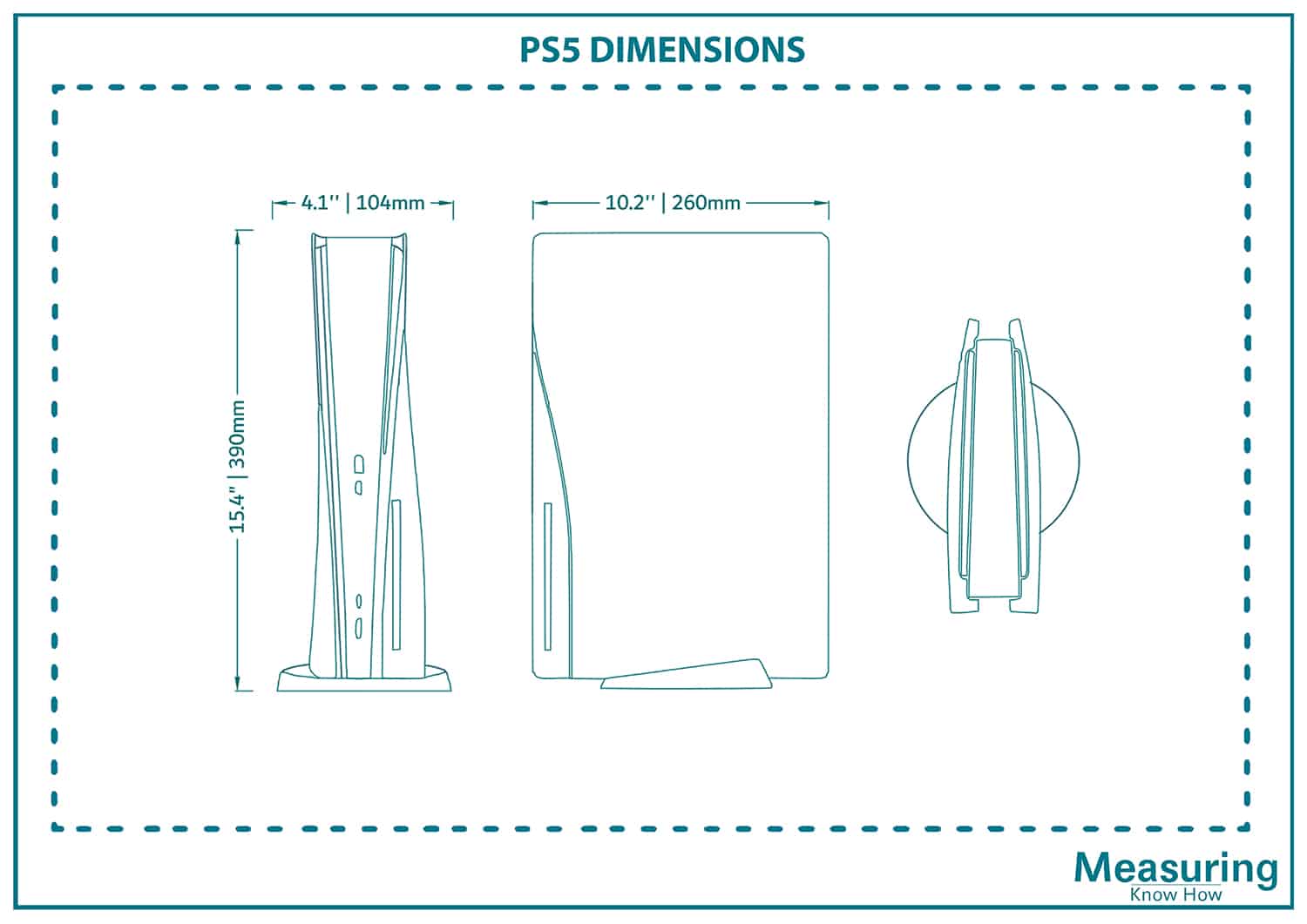 PS5 dimensions