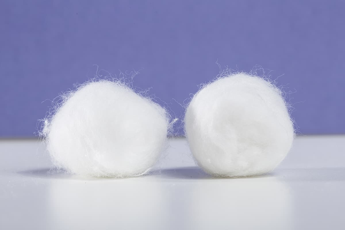 2 Cotton Balls