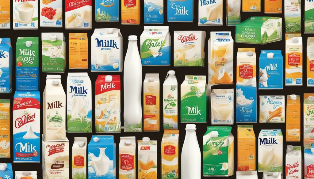 Standard Milk Carton Sizes