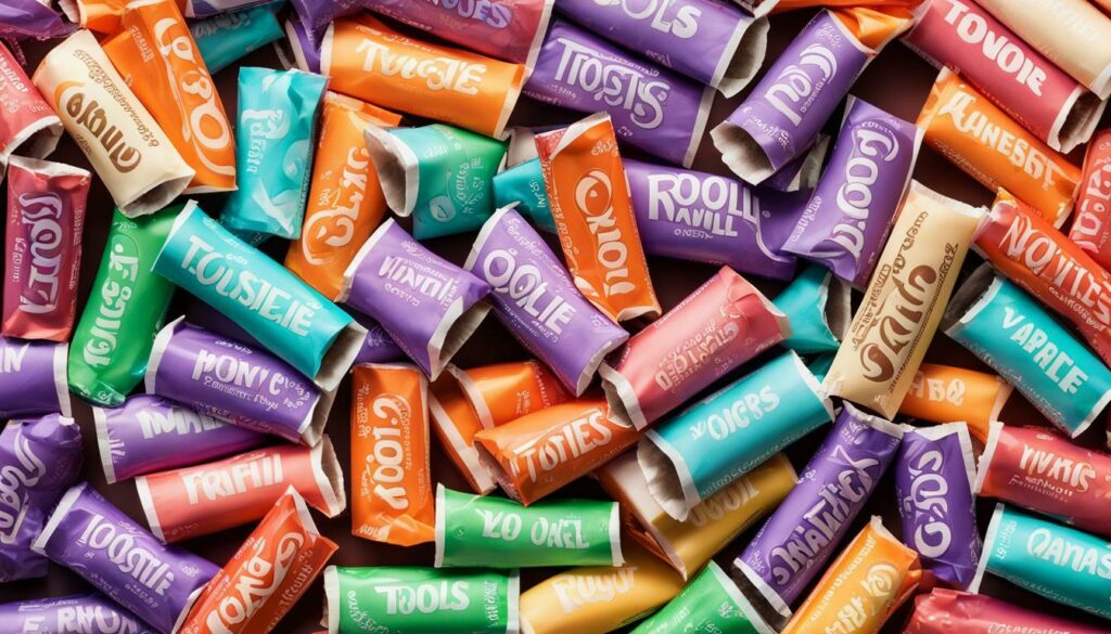 Tootsie Roll Sizes and Flavors Combination