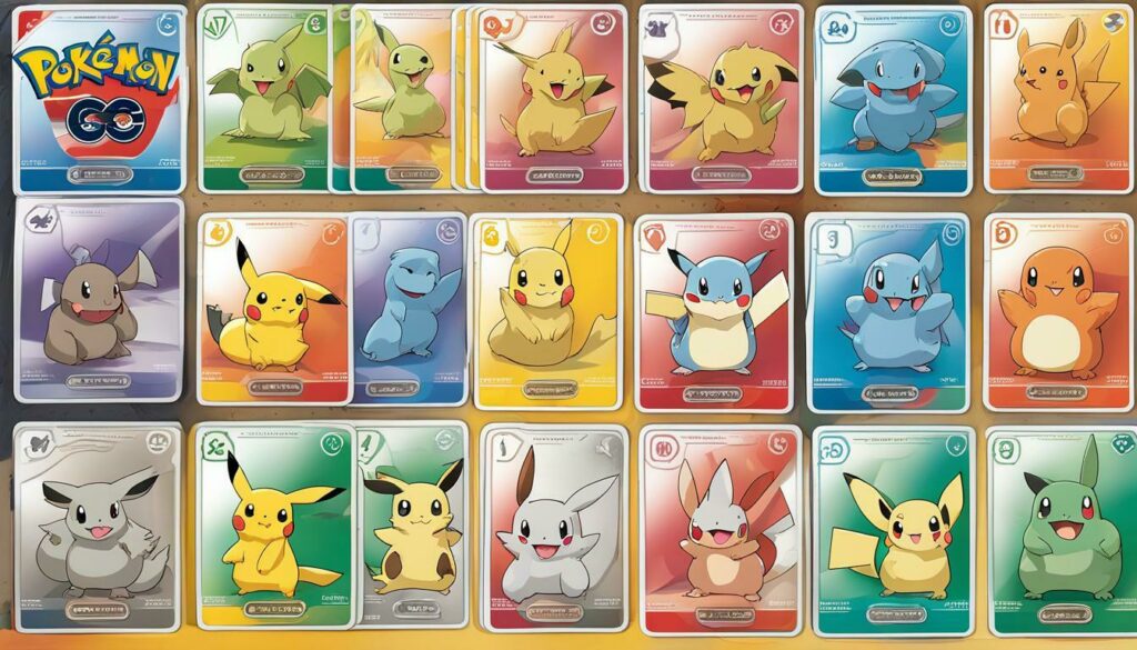 official pokemon card sizes