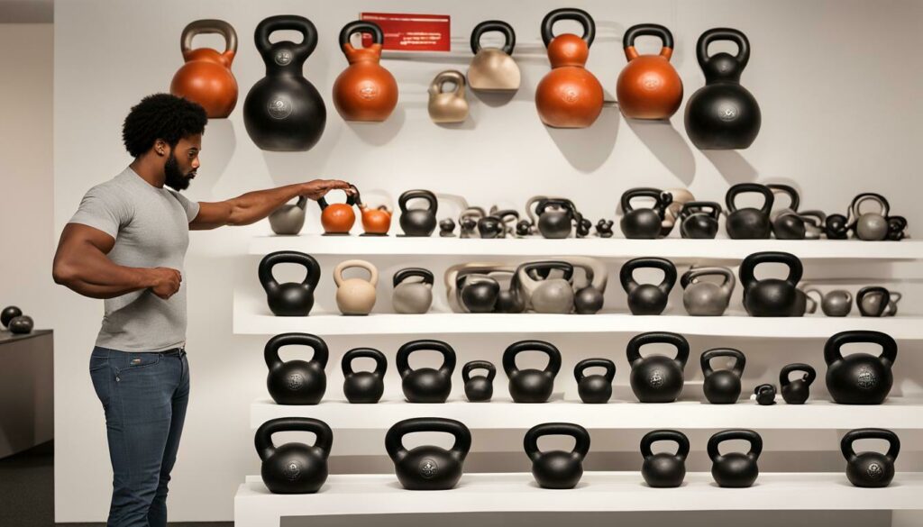 selecting the right size kettlebell