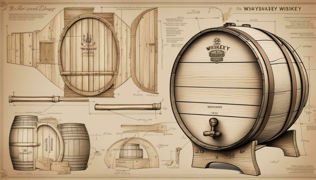 whiskey barrel capacity and weight