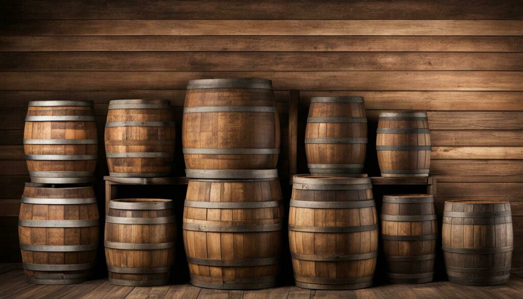 whiskey barrel sizes