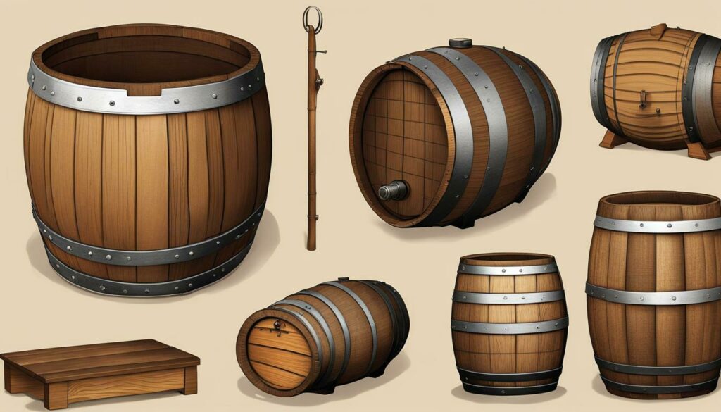 whiskey cask dimensions