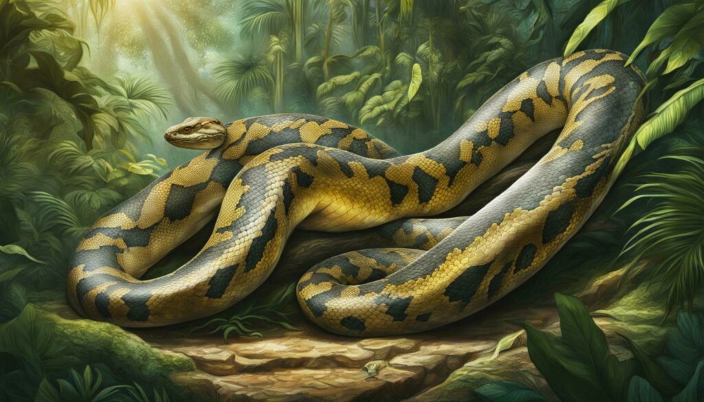 10 meters long Burmese python
