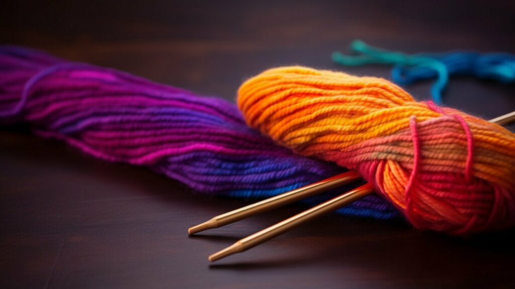 16-inch long knitting needles