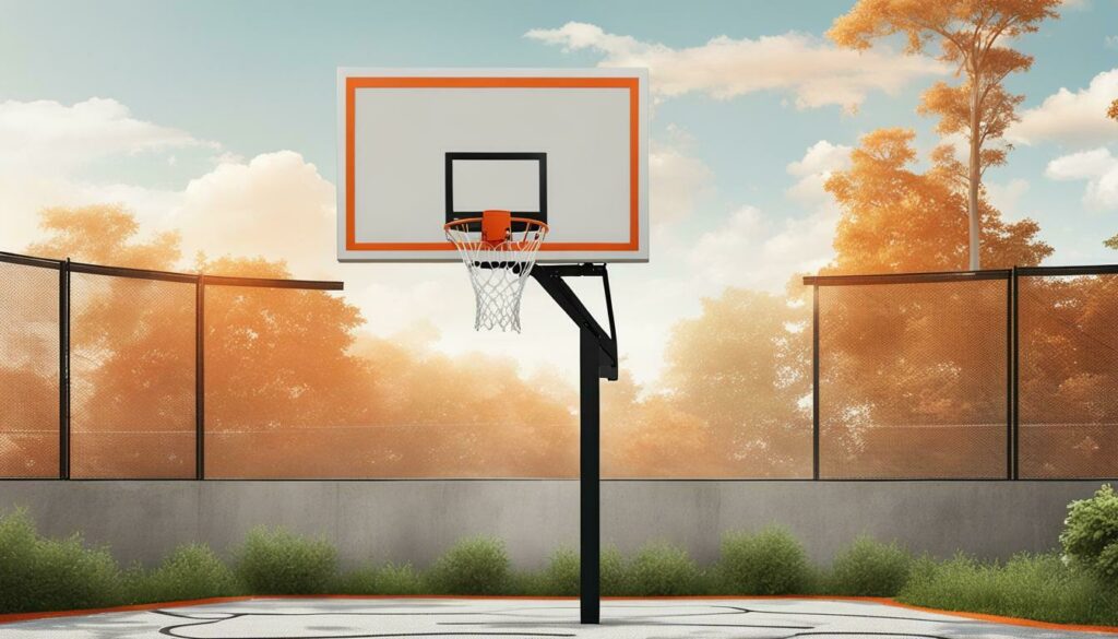 2-foot tall basketball hoop