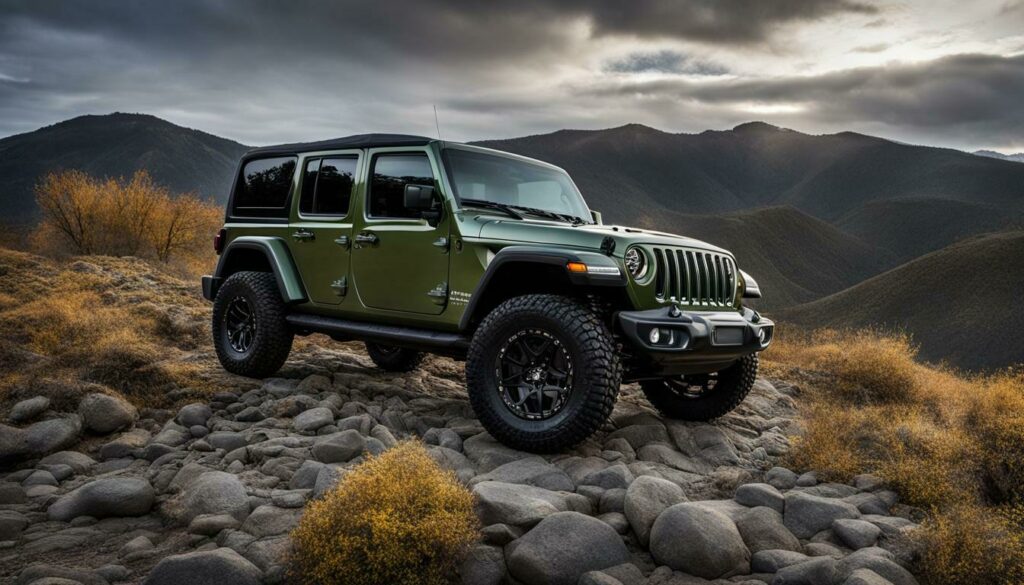 Aftermarket tire size for Jeep Wrangler
