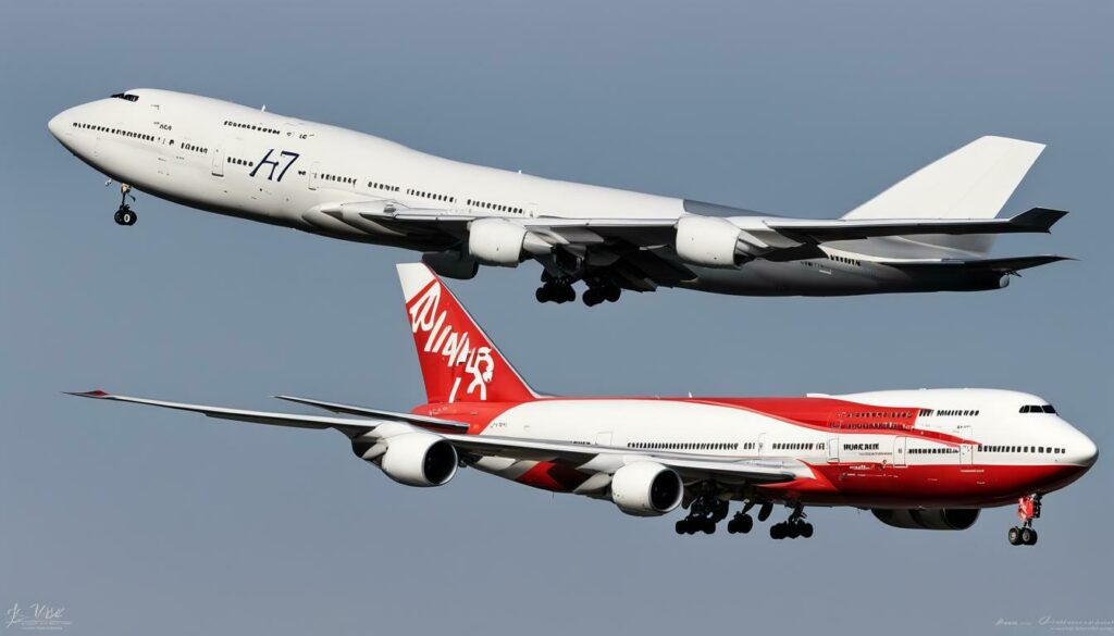 Boeing 747 vs 777 Comparison