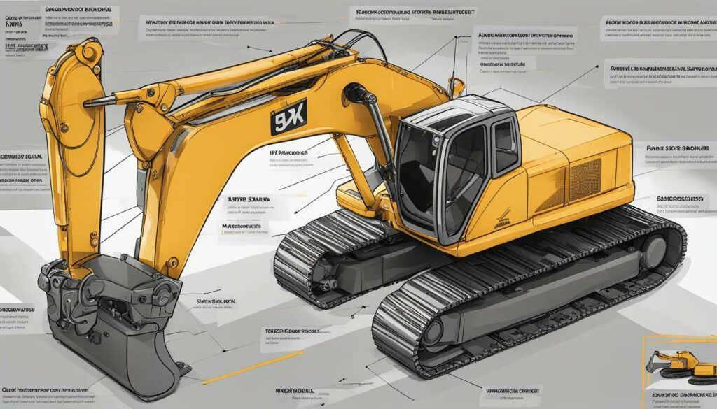 Excavator Dimensions and Specifications