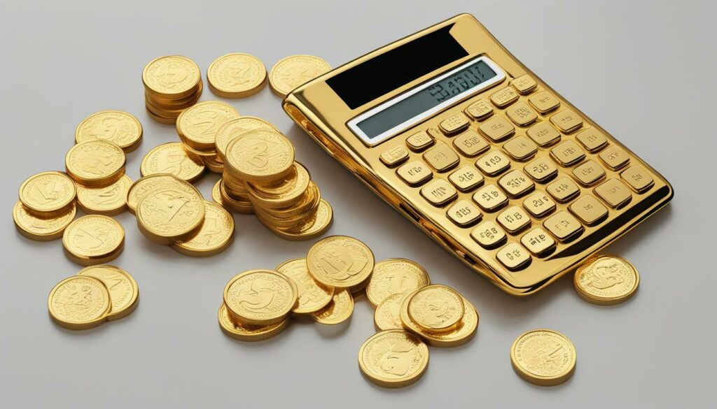 Gold worth calculator and gold coins