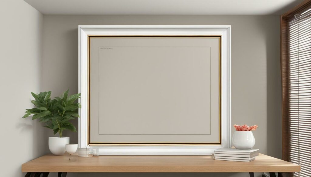 Ideal diploma frame size