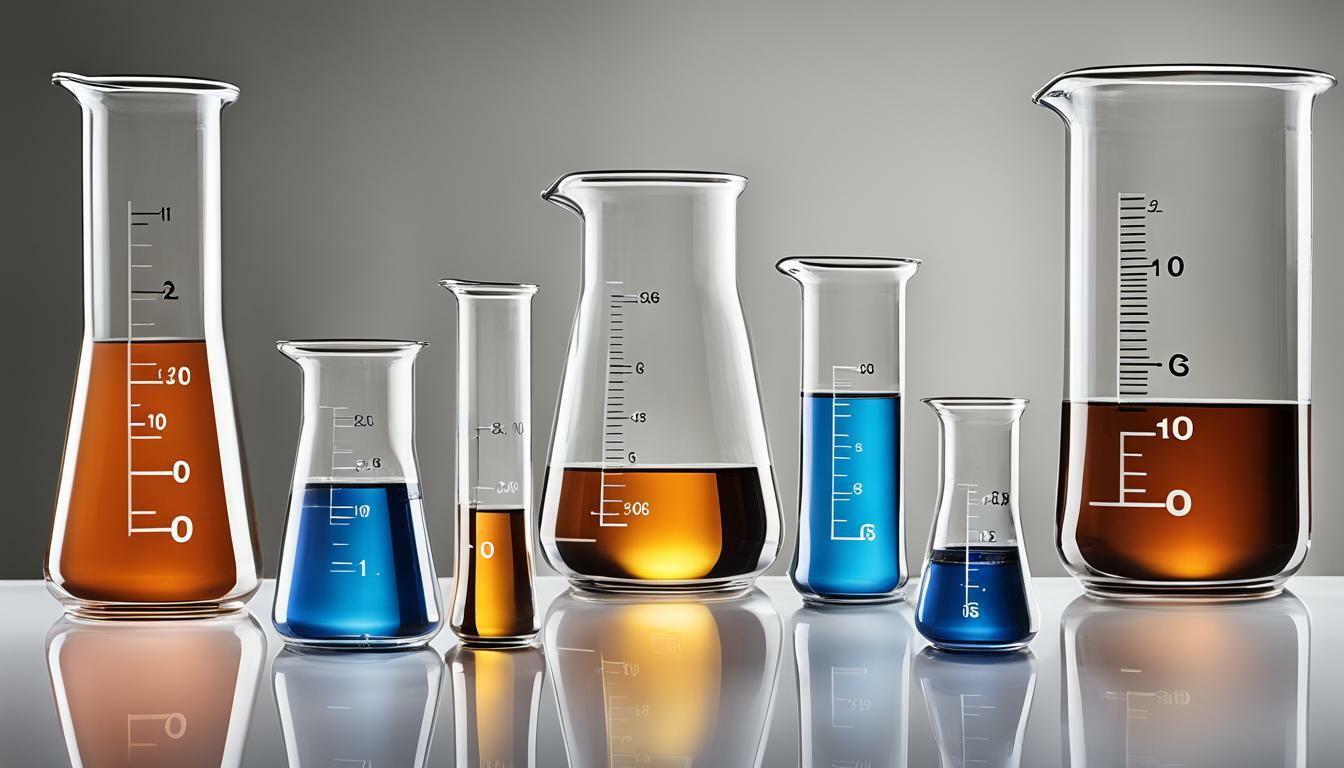 Laboratory beaker sizes
