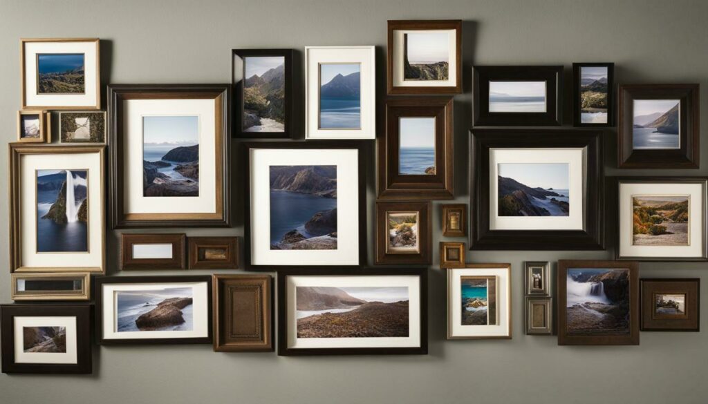Popular Frame Sizes for Photos
