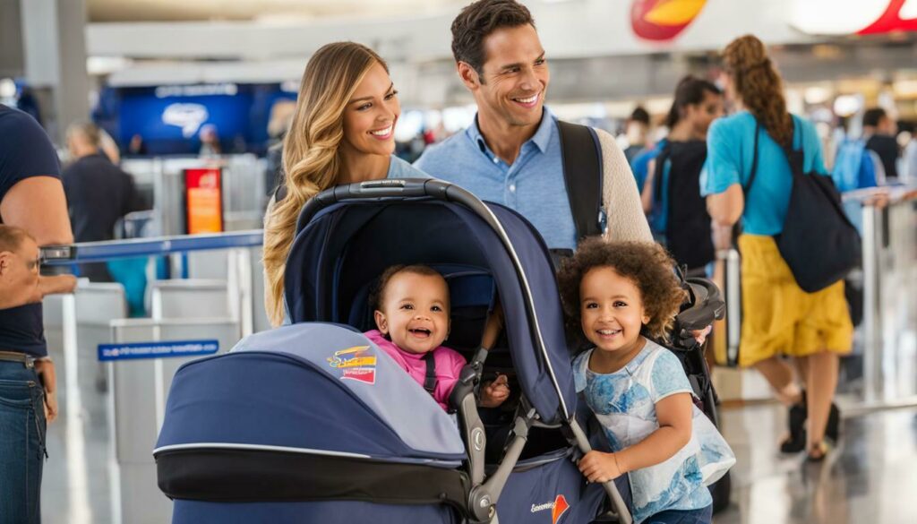 Southwest Airlines stroller policy