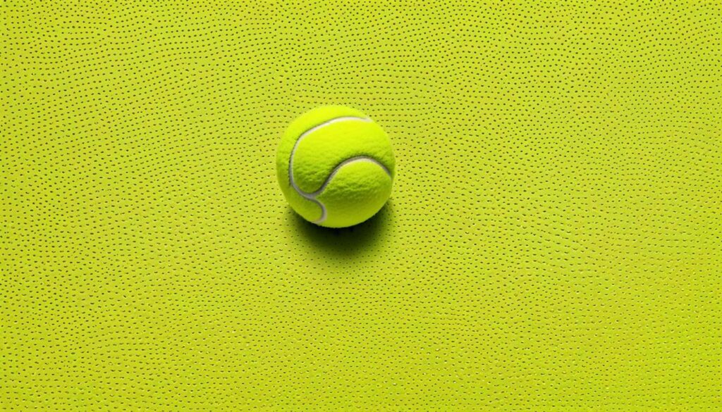 Standard tennis ball size