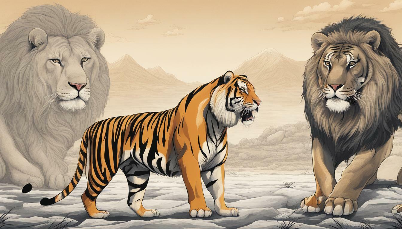 Ultimate Face-Off: Tiger vs. Lion: Size Comparison Guide