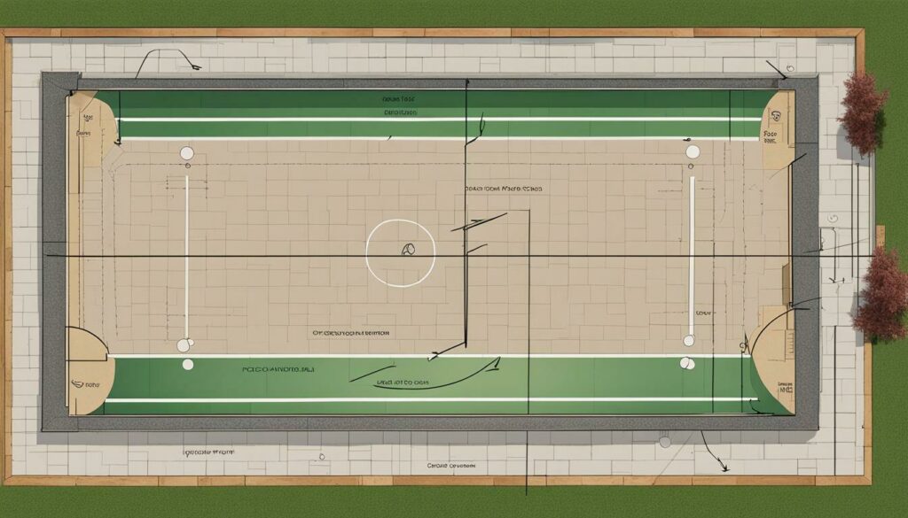 bocce court construction guidelines