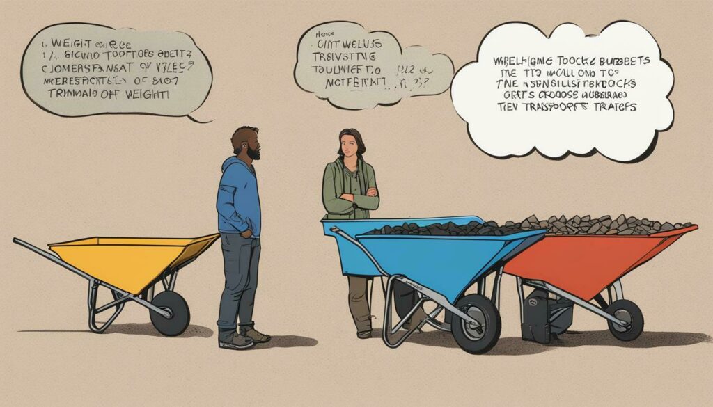 choosing the right wheelbarrow dimensions