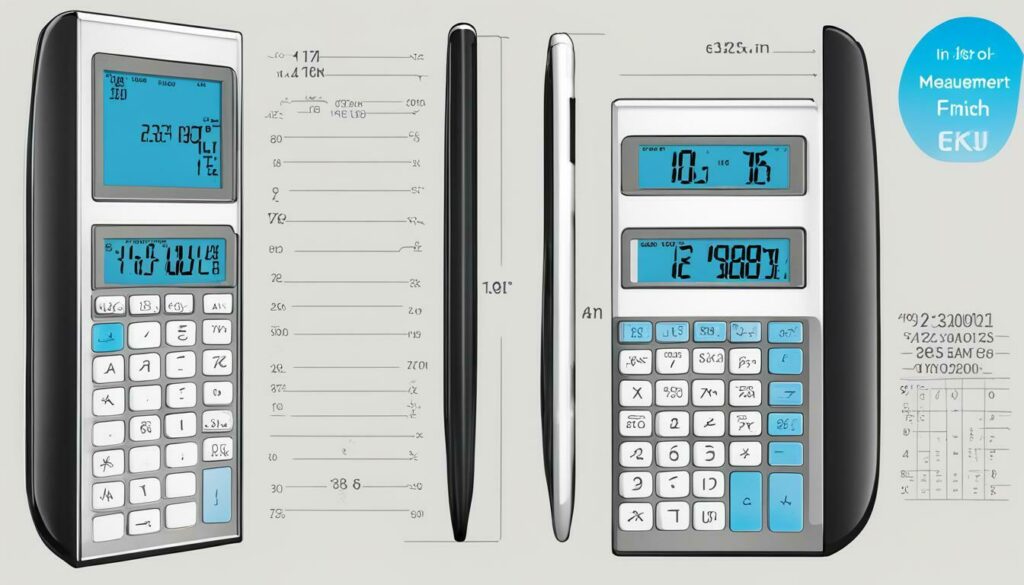 convert inches to centimeters calculator